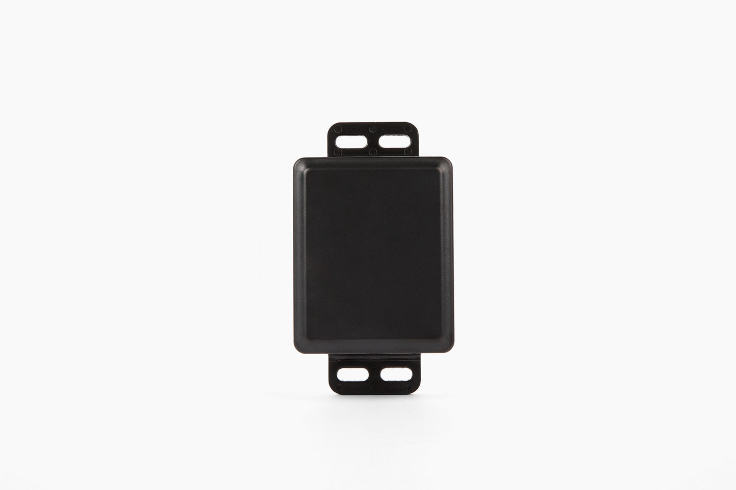 AssetTrack Mini GPS tracker with a 5-year battery life, designed for tracking construction equipment like trailers, skid steers, and tools. Features magnetic mounting, global coverage, and a rugged, weatherproof (IP67) design.